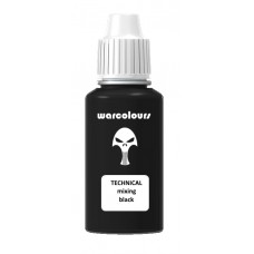 warcolours mixing black 30ml